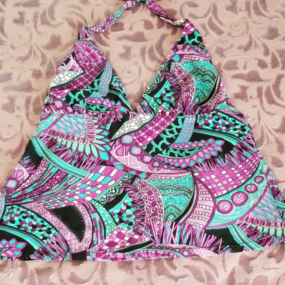 Fly away tankini top Sz10
